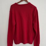 CHAPS Red Vintage Knitted Sweater Photo 4
