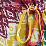 Lane Bryant WO SIZE 14/16 SHEER BOX PONCHO TOP DRAWSTRING WAIST VIBRANT … Photo 3