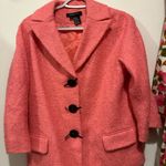 Etcetera  size 4 pink knit button front blazer Photo 5