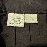 Womens Black Pleated Button Mini Skirt 8 Gothic Fairygoth Grunge Punk Preppy Photo 3