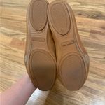 Tory Burch Minnie Ballet Flats- tan with gold logo Photo 2