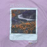 Polaroid  | California Poppy Graphic Print Long-Sleeve Tee Shirt Top Photo 5