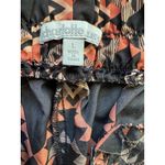 Charlotte Russe  Womens Geometric Print Jogger Pants Black Coral Size L Photo 4
