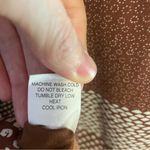 LA Hearts Mini Dress Brown Boho Patchwork Print Medium Photo 9