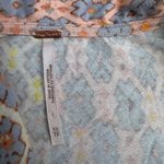 Free People  Rhetta Long Sleeve Wrap Dress Womens  Pink Collared Geometric Photo 6