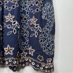 Anthropologie Vanessa Virginia Putomayo Beaded Embroidered Mini Dress Size XS Photo 6