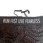 Nike DriFit Performance Gray Polka Dot Running Leggings Size Medium Athleisure Photo 3