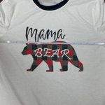 SheIn Mama Bear Long Sleeve Sleep Shirt Size Small Photo 5