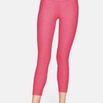 Outdoor Voices 3/4 Warmup Leggings Flamingo Pink Textured Compression Like New Photo 3