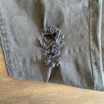 Mossimo Supply Co Mossimo Dark Wash Distressed Mid Rise Denim Jeggings Size 8 Photo 2