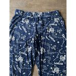 Harry Potter  Women's Blue White Leviosa Fleece Pajama Set size small Photo 6