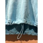 Levi's ‎ Color Blocked Cinched Aqua Sweatshirt Size M Photo 4