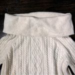 H&M Cream Cable Knit Cowl Neck Sweater Photo 1