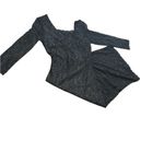 Candie's Candie’s Black Lace Midi Dress Photo 4