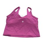  Womens 6‎ Lululemon Align Tank Crop TopVivid Plum Purple Built In Bra Photo 6