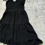 Wild Fable Black Spaghetti Strap Short Summer Dress Size XS Photo 7