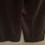 Chico's Chico’s Dark Gray Mid Rise Straight Leg Zip Closure Dress Pants Size Small Photo 4