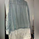 Free People (Reworked)  Ready or Not Chambray Top In Color Rumi Wash Photo 11