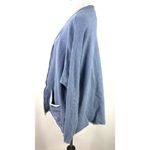 Frank & Eileen  Blue Beach Fleece Open Cardigan Size XS Photo 3