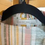 Eden & Olivia  Maternity Button Down 3/4 Sleeve Blouse Multicolored Size Large Photo 1