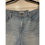 Loft  The Straight Crop High Rise Jeans Size 12 NWT Regular Fit 27.5" Inseam Photo 1