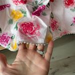 Petal and Pup White Fox bow midi dress embellished floral print sleeveless flowers print Photo 4