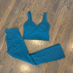 Lululemon Align Tank & Mini Flare Leggings Set 28" Storm Teal both size 6 NWOT Photo 3
