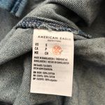 American Eagle Women's Denim Long Sleeve Button Photo 3