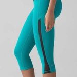 Lululemon Smooth Stride Crop Capri Athletic Leggings 17" women's size small 6 Photo 0
