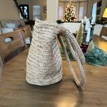 J.Crew Malta handwoven straw tote in Natural Straw OS NWT Photo 3