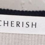 Cherish  Black & Cream Striped Sleeveless Tunic Photo 3