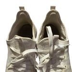 Adidas  Cloudfoam Pure Shoes‎ Womens Size 8 White Knit Lace Up Running Athletic Photo 2