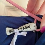 Grace Karin NWT  Amazon Maxi XL Royal Blue Wrap Vneck knit dress Photo 3