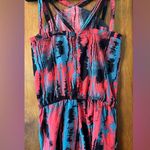 Fabletics Liza Heatwave Multicolor Sleeveless Romper- Size M Photo 3