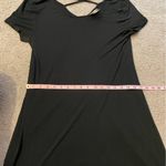 Mossimo Supply Co  | Black Short Sleeve T-Shirt Dress | Size Small Photo 9