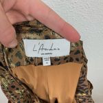 L'Academie L’Academie The Lara Pant Metallic Leopard Print Size Xlarge Photo 4
