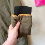 Aeropostale Olive Green Faux Fur Hooded Parka Jacket XS Warm Winter Coat Photo 3