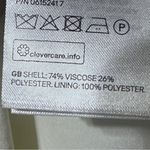 H&M White &  Cream Sleeveless Minimalist Dress Chic Unique NWT Size 10  Studio Photo 6