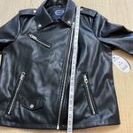 Scoop Women's Faux Leather Moto Jacket Size Medium 8 Photo 8