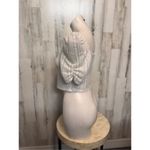 Poof! Poof New York White Smocked Crop Top M Boho Cottagecore Puff Sleeve Photo 2