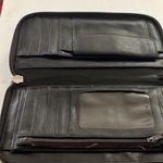 FINAL MARKDOWN Ladies Stone Mountain Black Leather Wallet Photo 1