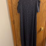 Chico's  One Shoulder Charcoal Dress Photo 5