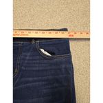 Betabrand 4-Pocket Jeans Sz Large Yoga Denim Pull on Pants Dark Wash Straight Photo 4