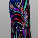 ZARA NWOT MULTICOLORED SILKY BLOGGERS FAV MIDI SKIRT Photo 1
