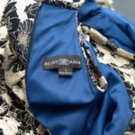 Betsy and Adam . Layla Halter Top Foil Print Gown. Photo 4