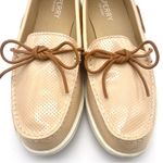 Sperry  Topsider Classic Boat Shoes Beige Patent Leather Loafer Women’s Size 10 Photo 12
