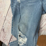 Old Navy  Mid Rise Boyfriend Loose Jean Light Wash Distressed Size 16 Tall Long Photo 8