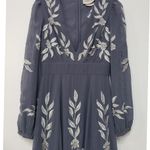 BHLDN Belize Dark Periwinkle Dress size 14 Photo 3