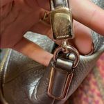 Coach  EDIE 31 PEWTER SILVER LEATHER SHOULDER BAG PURSE Photo 3