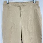 Isaac Mizrahi  Live! (14) Women's Cream Tapered Skinny Ankle Mom Pants Photo 2